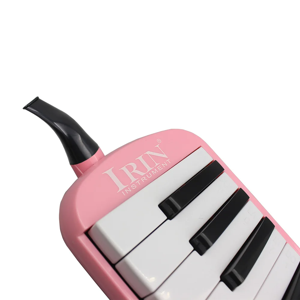 IRIN Pink 32 клавиши Melodica с портативной сумкой для переноски музыкальный инструмент