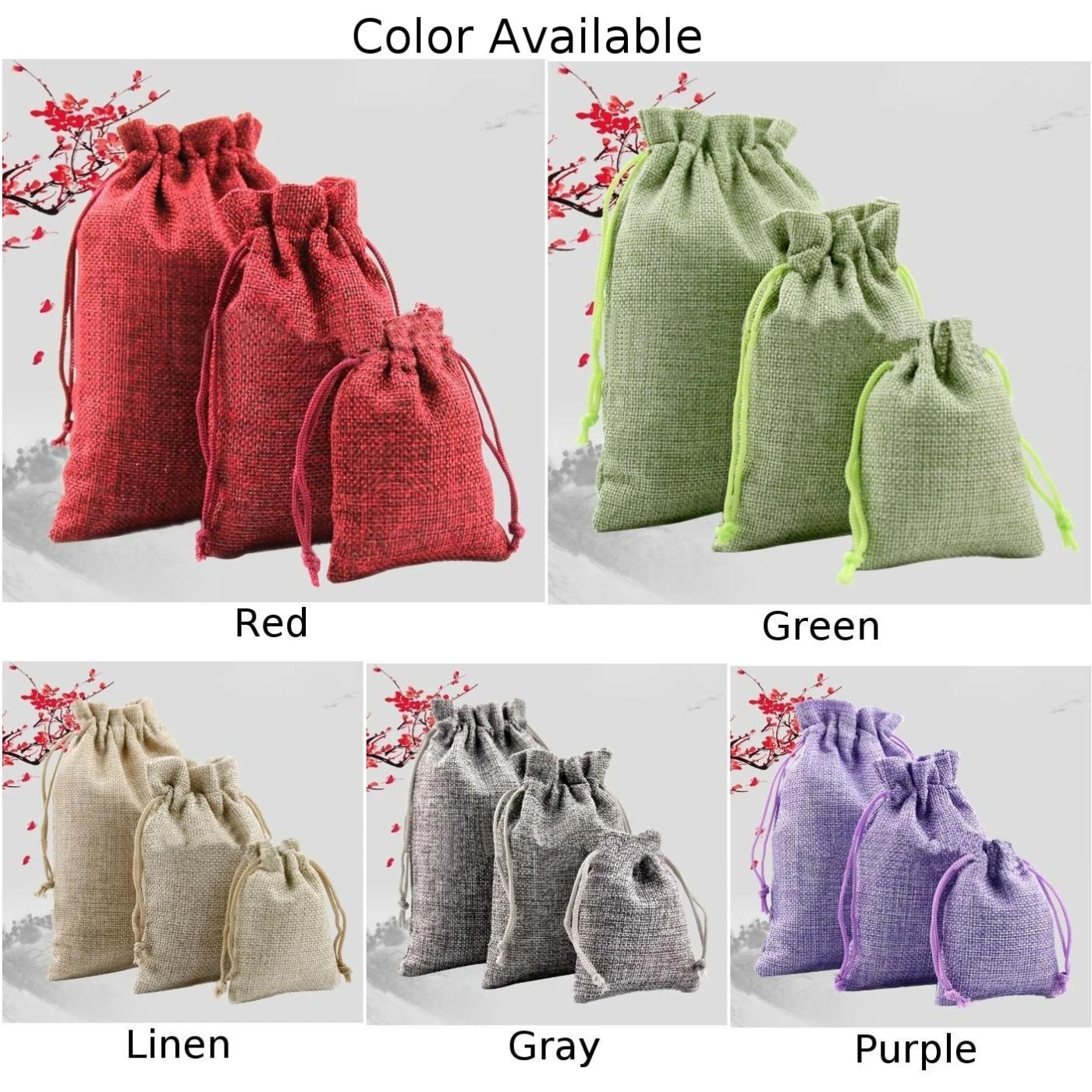 50 шт свадебный холщовый джутовый льняной любимый конфеты подарочные сумки Сумка