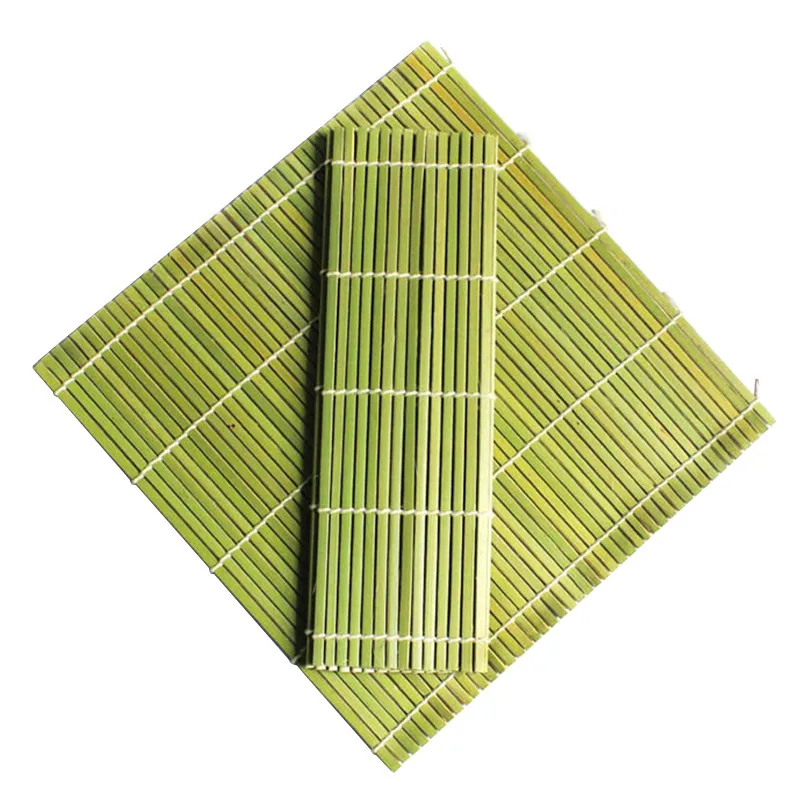 New Sushi Rolling Roller Bamboo Material Rolling Mats Sushi Maker DIY And A Rice Paddle DIY Cooking Sushi Tools