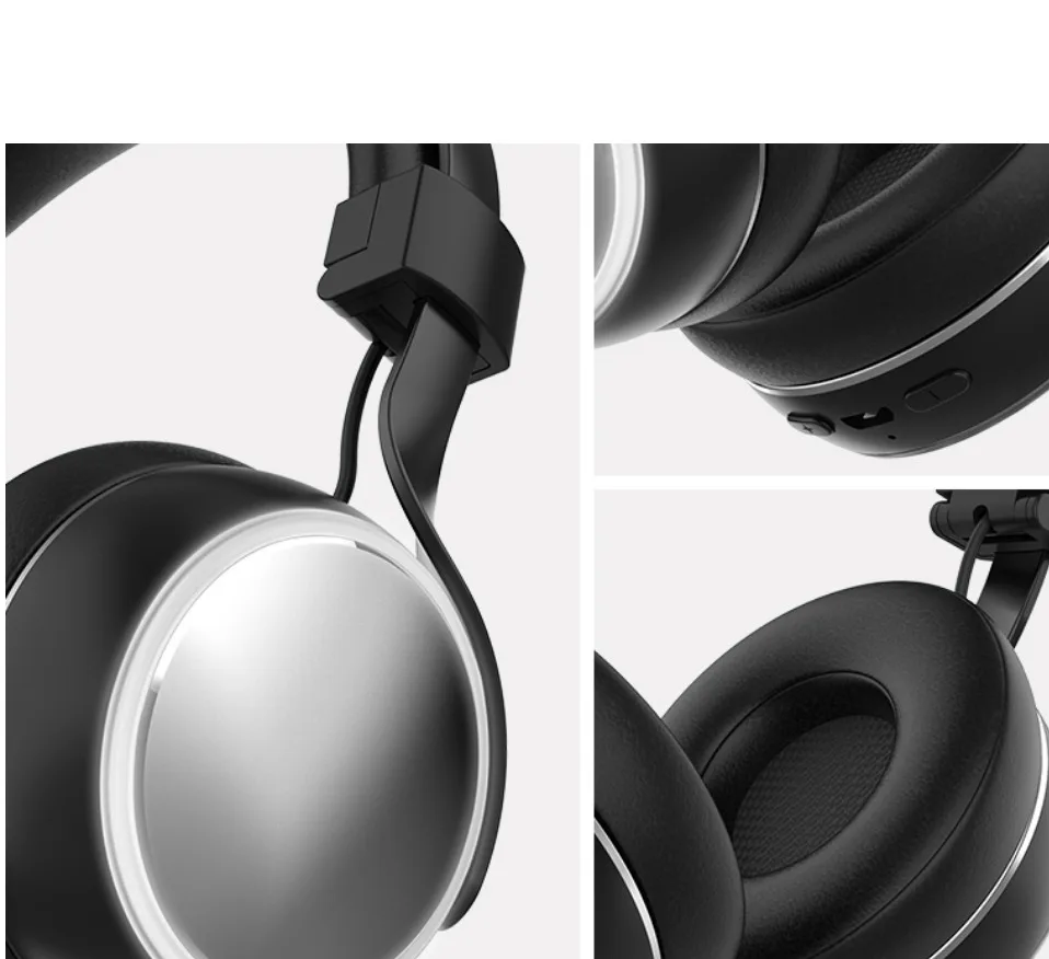 Беспроводные наушники Bluetooth 5,0, гарнитура высокого качества, стерео музыкальные наушники с басами и мягкими наушниками для смартфона