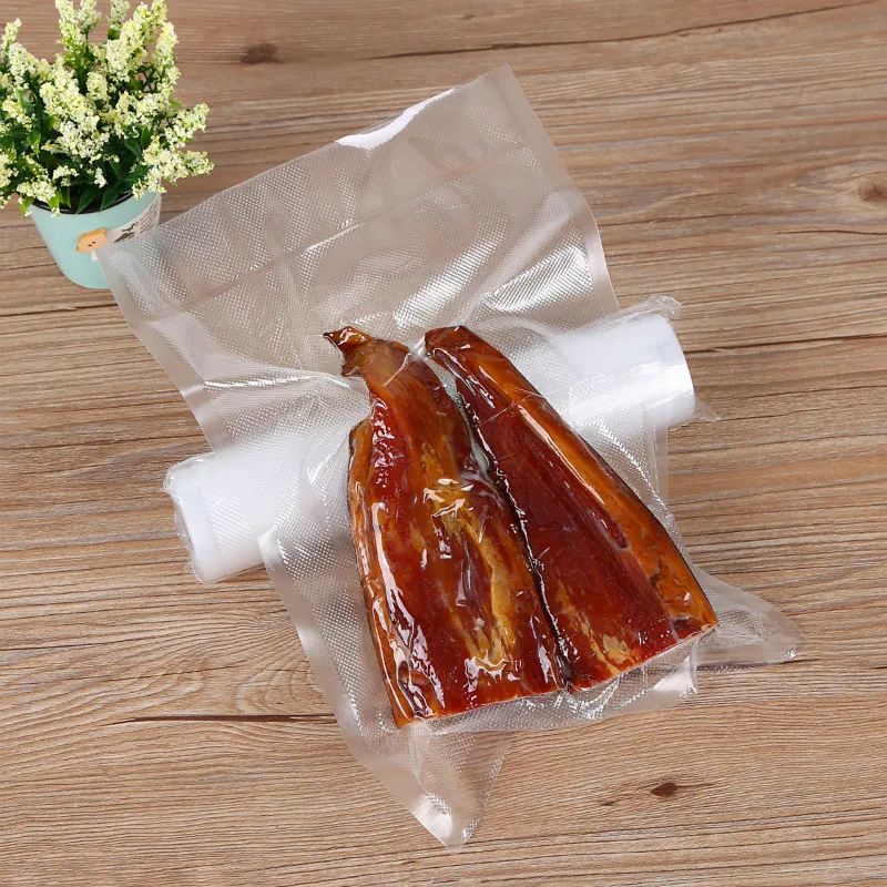 100pcs Fresh vacuum bag transparent plastic food packaging bags clear large pouch package | Дом и сад