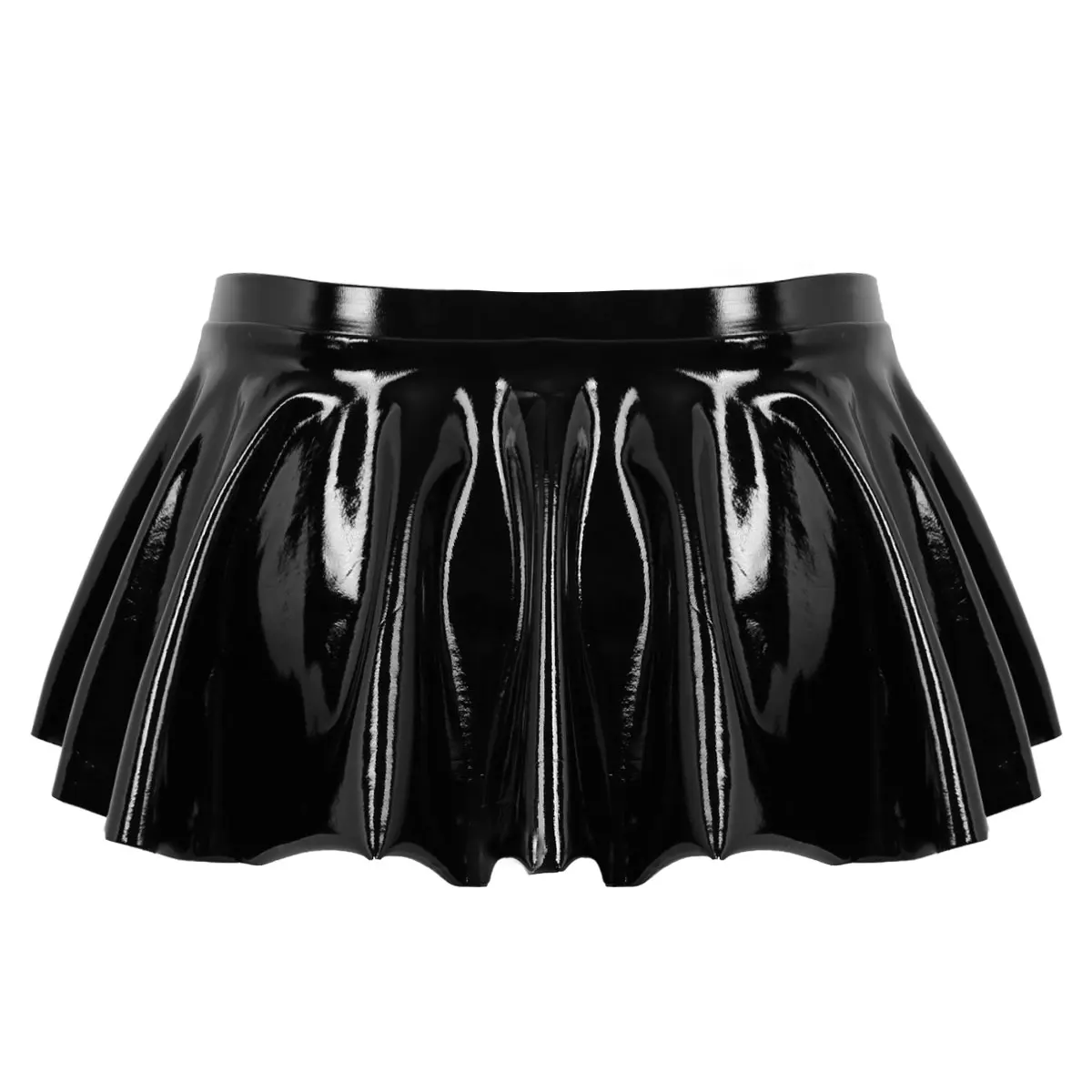 Женские шорты для танцев на шесте сексуальные мокрый вид лакированная кожа