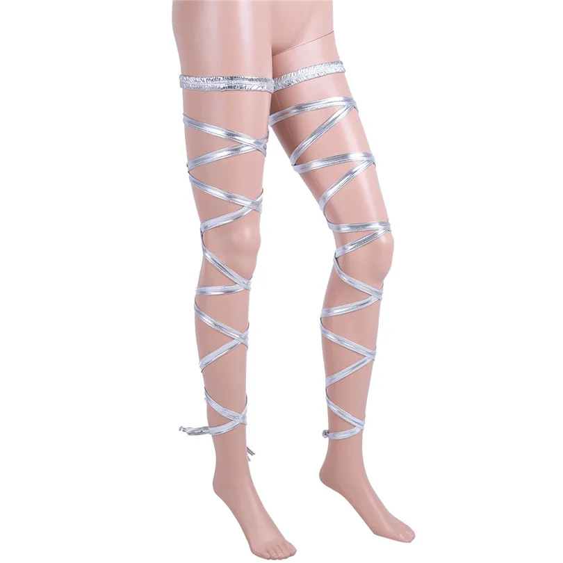 Новинка блестящие пикантные обтягивающие ножки из лакированной кожи с