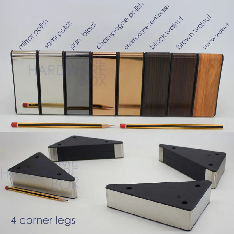 Шампанское начесом Низкий шкаф подставка длинные шкафы Корнер ноги|leg|leg cornerleg stand