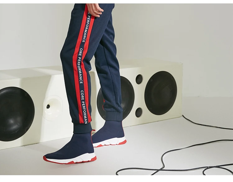 JackJones, мужские Стрейчевые спортивные штаны с буквенным принтом, штаны для бега, Мужская одежда,, новинка 219114532