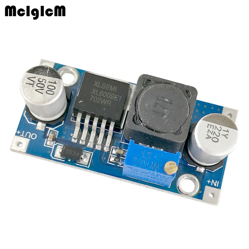 MCIGICM 5 шт. XL6009 DC-DC Регулируемый повышающий понижающий повышающий преобразователь мощности