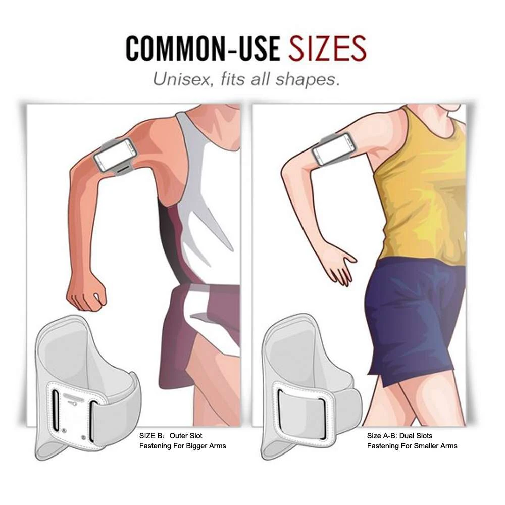 Горячая! Универсальный Спорт повязки пояса Водонепроницаемый чехол для Alcatel Pop C9