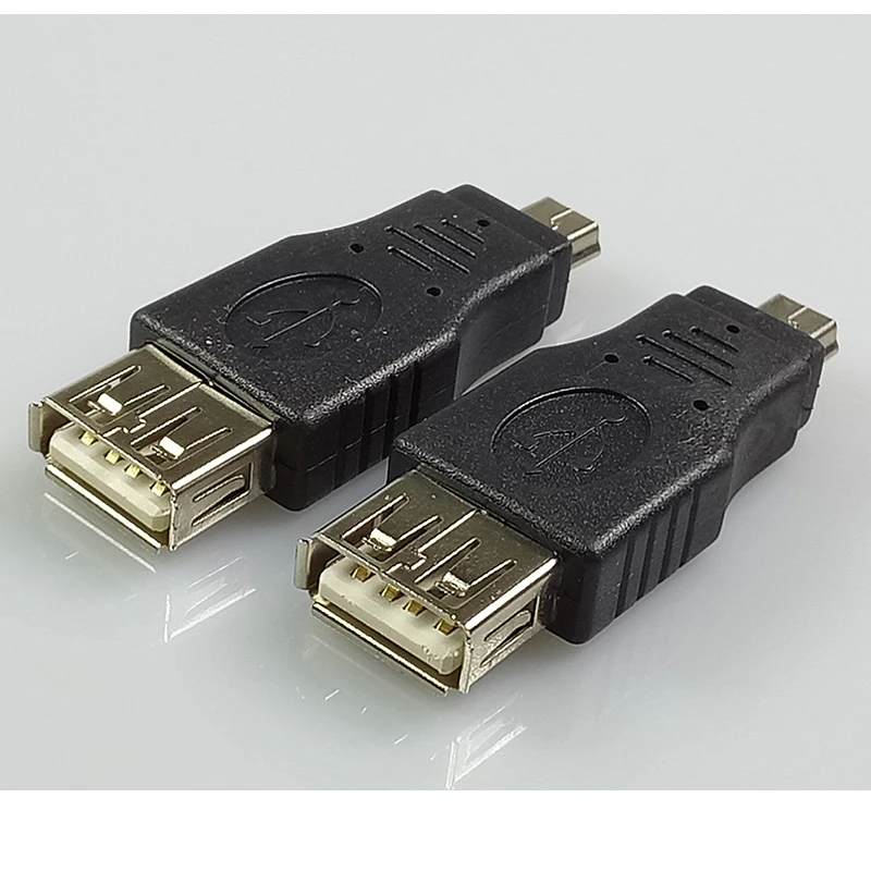USB A Разъем мама к Мини 5Pin штепсельная вилка разъем адаптера AF Mini 5pin