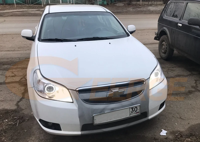 Для Chevrolet Epica 2007 2008 2009 2010 2011 2012 2013 RF контроллер Bluetooth мульти-Цвет ультра яркая цветная(RGB) комплект светодиодов «глаза ангела»