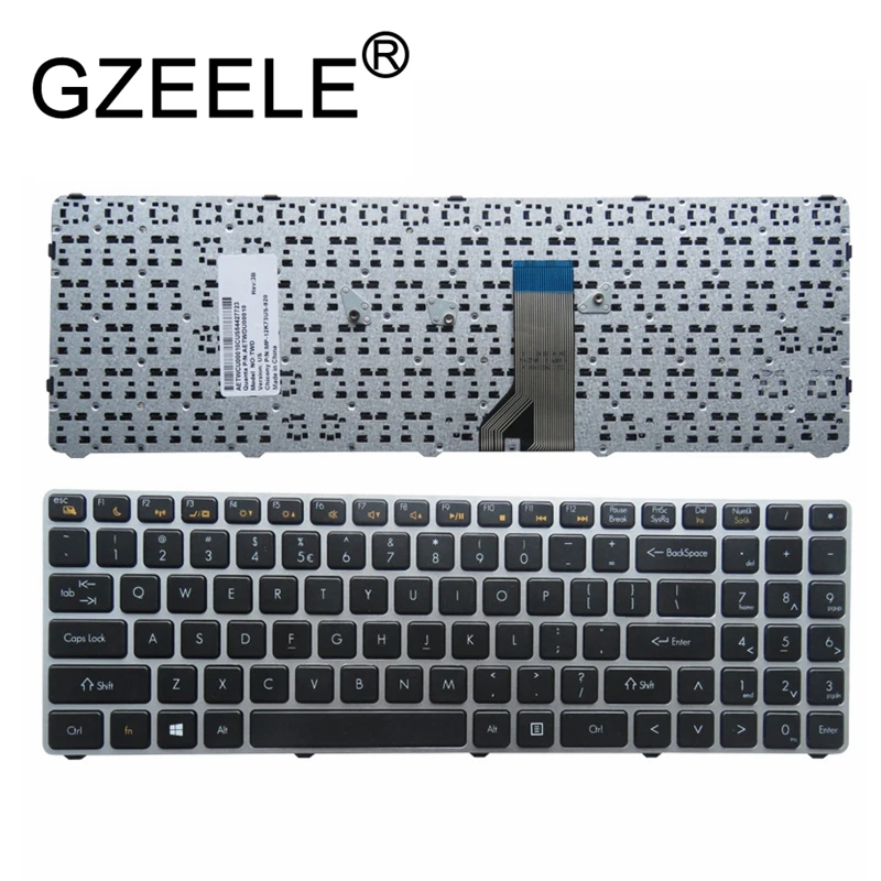Фото Новая английская клавиатура для ноутбука GZEELE для замены четырёхъядерной клавиатуры для TWS №1