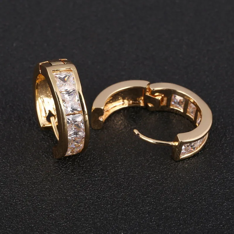 Модные серьги гвоздики маленького размера элегантные вечерние для женщин