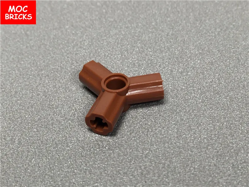 10 шт./лот MOC кирпичи Сделай Сам техника ось штифт разъем угловой модифицированный