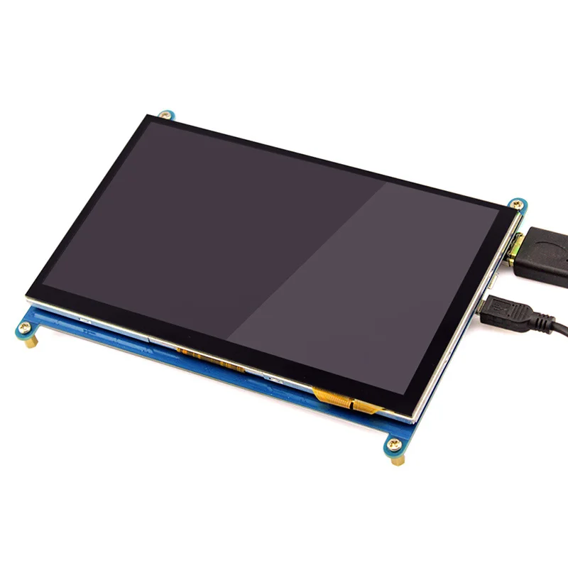 Электронный Raspberry Pi 3 дисплей 7 дюймов сенсорный экран HDMI HD LCD TFT 1024X600 монитор 7 дюймов RPI дисплей для Raspberry Pi 3 2B B