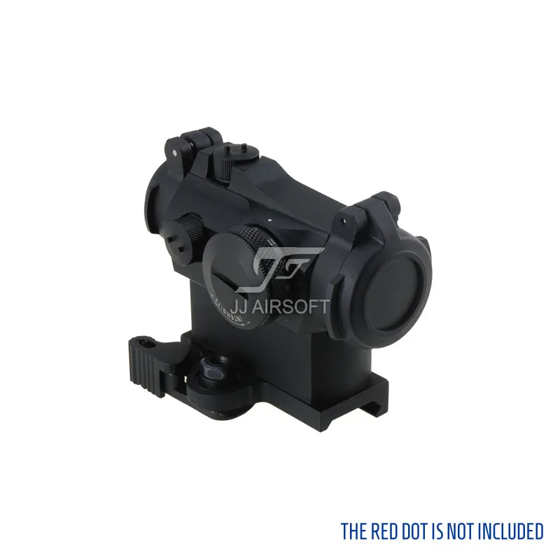 TARGET QD Riser Mount for JJ Airsoft T1 / T-1 T2 T-2 TR02 Red Dot (Black/Tan) LT660 LT660HK LT661 | Спорт и развлечения