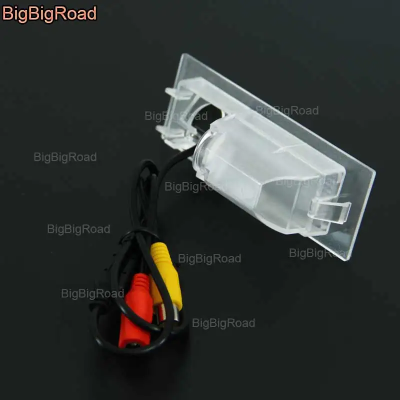 Автомобильная камера заднего вида BigBigRoad умная с функцией ночного видения и RCA