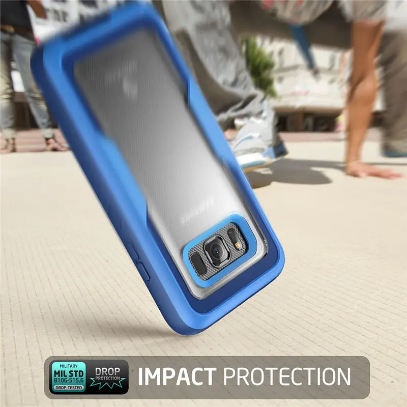 Для Galaxy S8Active Чехол i-Blason Magma сверхмощный ударопрочный бампер Чехол со встроенной защитной пленкой, не подходит для S8/S8