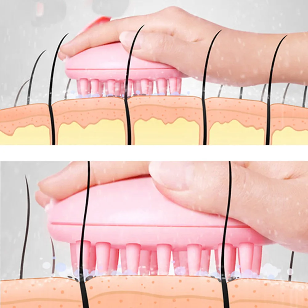 Гребни для кожи головы шампунь душа профессиональный инструмент мытья волос