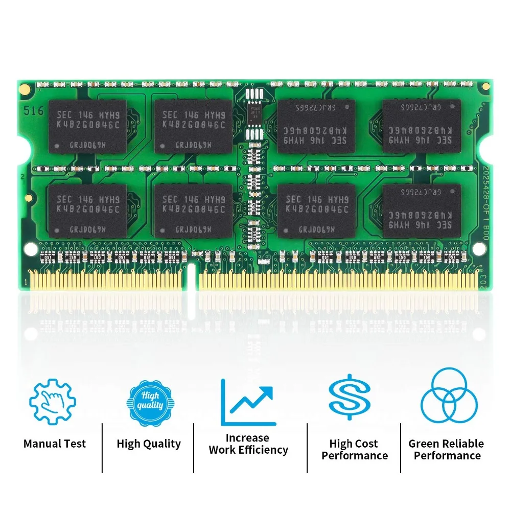 Оперативная память Reboto DDR3 4 ГБ 8 1066 МГц 1333 1600 для ноутбука бесплатная доставка SO DIMM