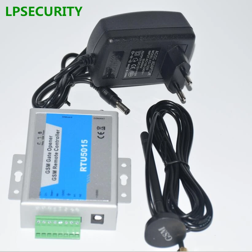 Пульт дистанционного управления LPSECURITY RTU5015 GSM 1 выход/2 входа|gsm gate door opener|gsm openergate