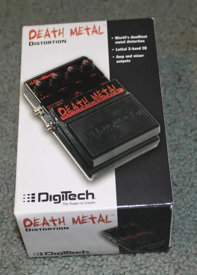 DigiTech DDM Металл искажения/гранж искажения педаль/цифровой мульти голос хор гитары педаль эффектов