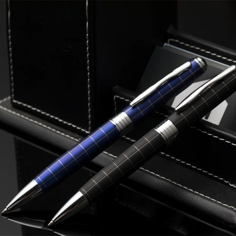 1 шт. инновационная металлическая шариковая ручка поворотные шариковые ручки