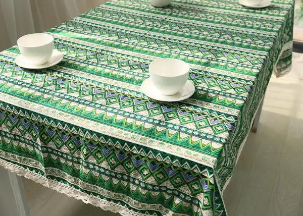 LYN &amp GY новые скатерти геометрические богемные для обеденного стола льняные