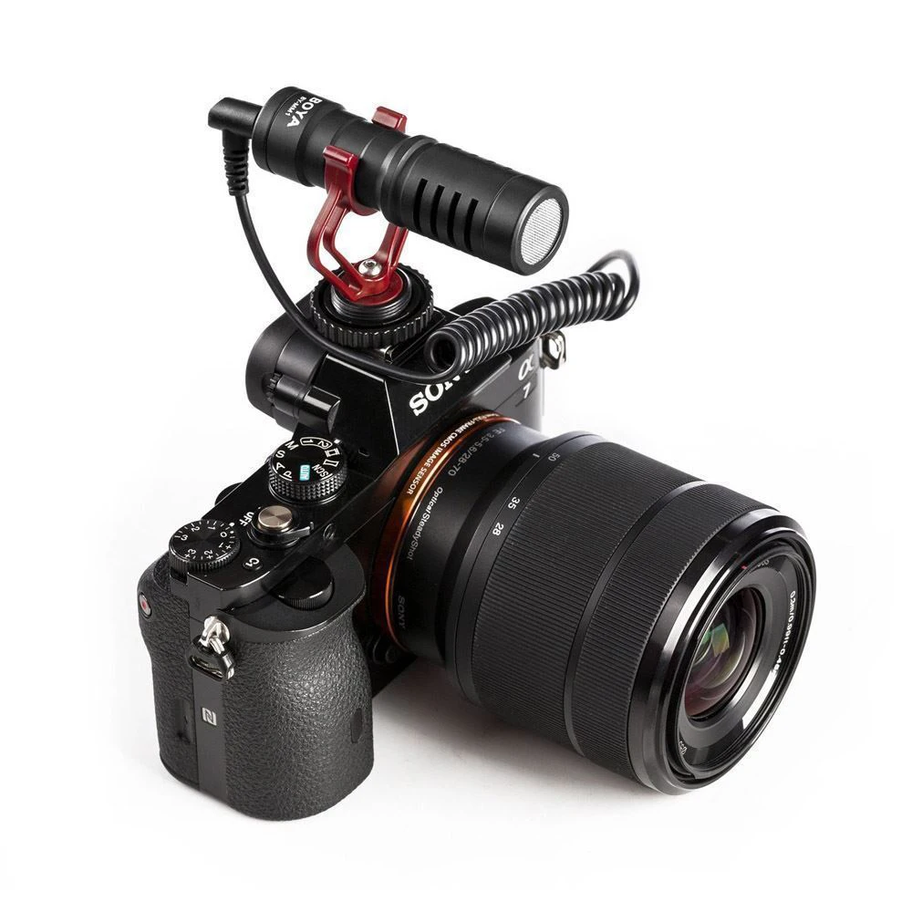 BOYA BY MM1 кардиоидный микрофон для смартфона DJI Osmo Nikon Canon DSLR Youtube Запись видео 3 5 мм