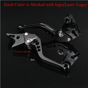Color 14 RiderJacky CNC регулируемые 14,7 см Короткие Рычаги Тормозная система сцепления для Kawasaki ZXR400 ZXR 400 ZXR все годы - Цвет: Color 14