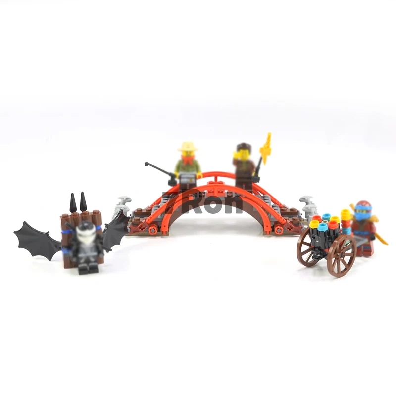 Храм Airjitzu модель здания игрушки хобби Совместимость с лего Ninjago 70751 06022 рисунок
