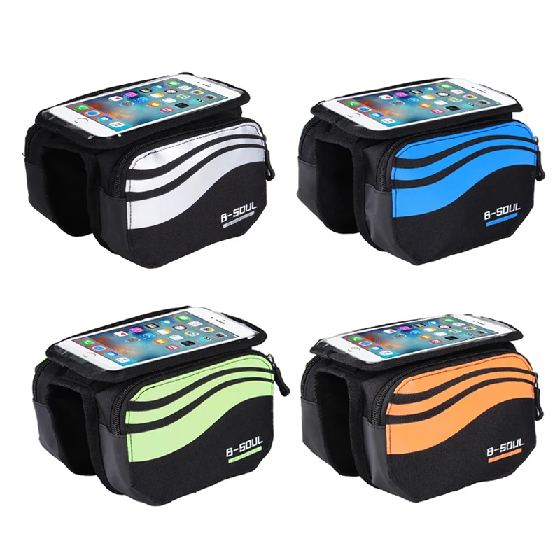 Сумка велосипедная с сенсорным экраном 5 7 дюйма водонепроницаемая сумка для