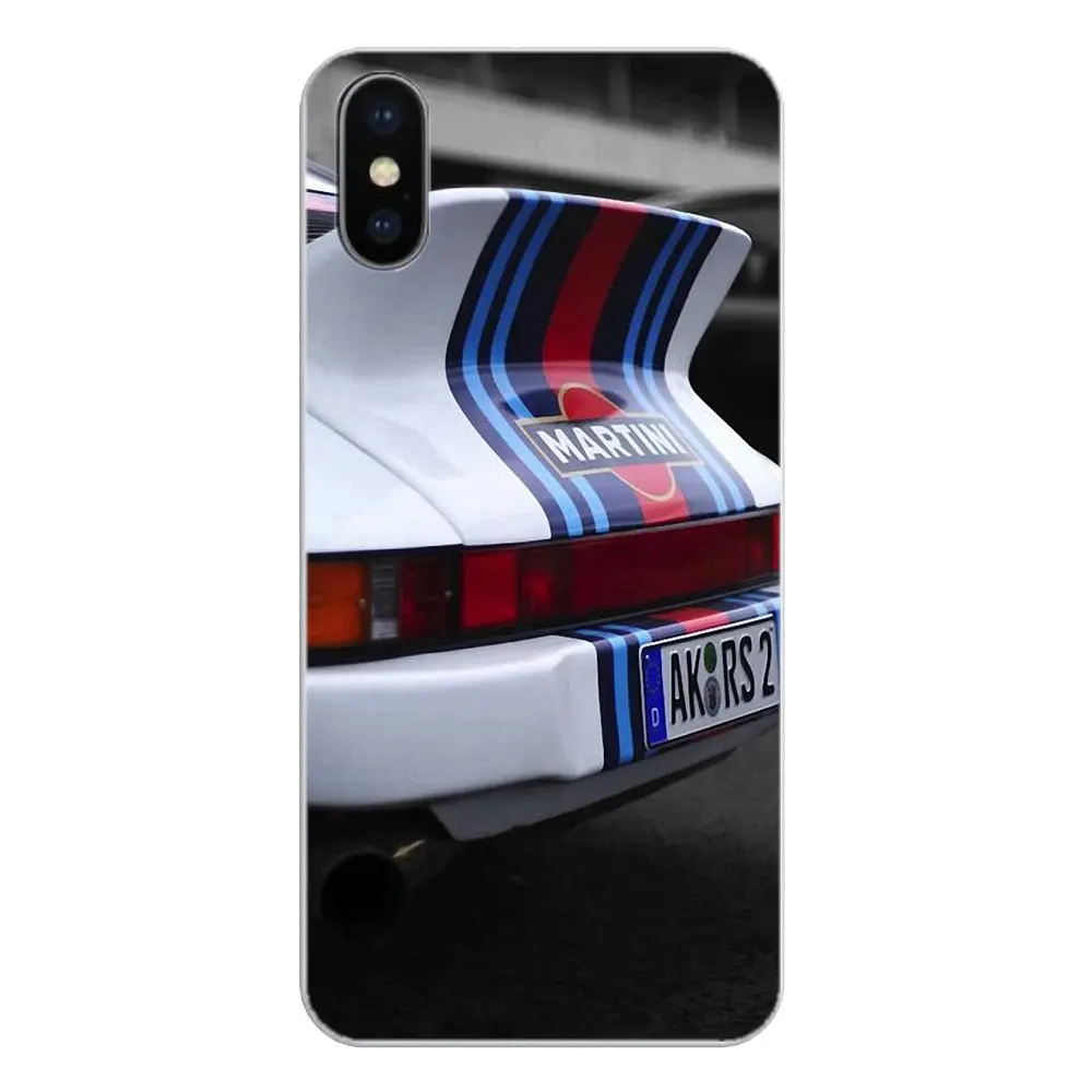 Silicone Phone Shell Case GOP Martini Racing Colores Mueve Logo Print For Apple iPhone 4 4S 5 5S 5C SE 6 6S 7 8 X XR XS Plus MAX |