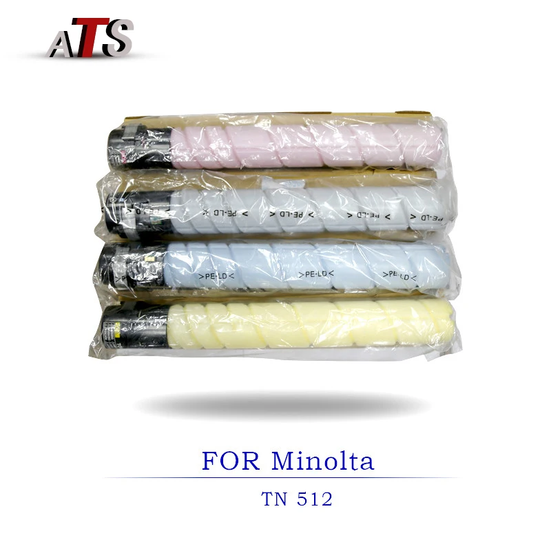 1 шт. TN512 тонер картридж для Konica Minolta Bizhub C454 C554 копир запасные части BHC452 BHC552