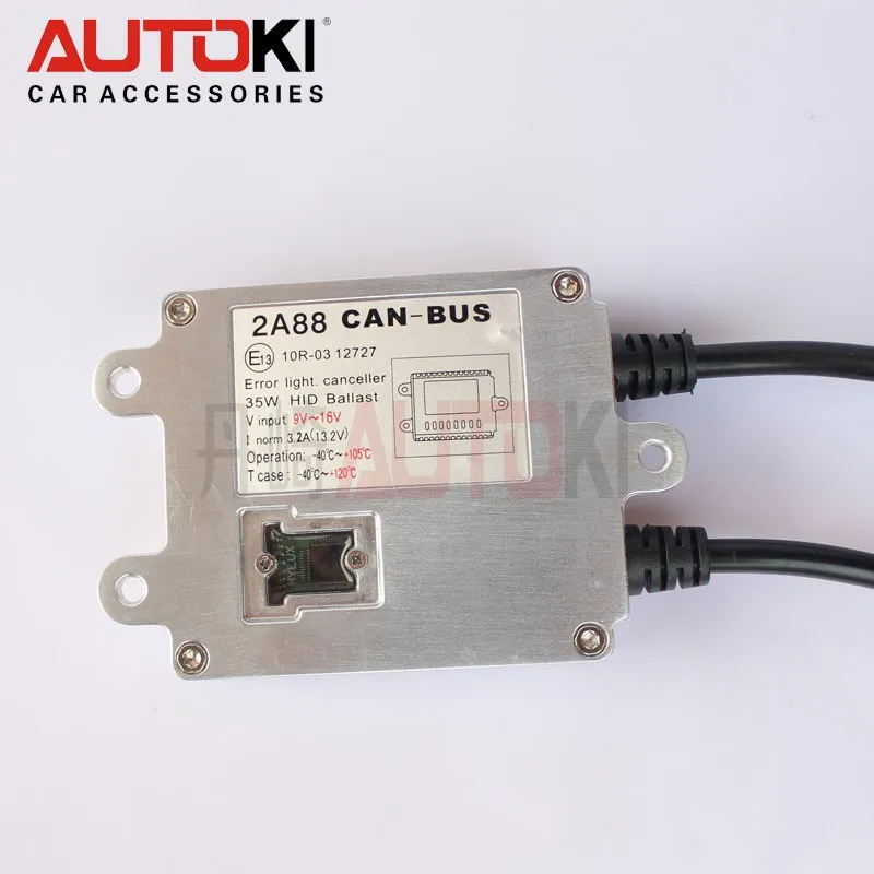 3 года гарантии 35 Вт 12 в тонкий Hyluxtek HID биксеноновый балласт Can-bus золотой цвет 2A88