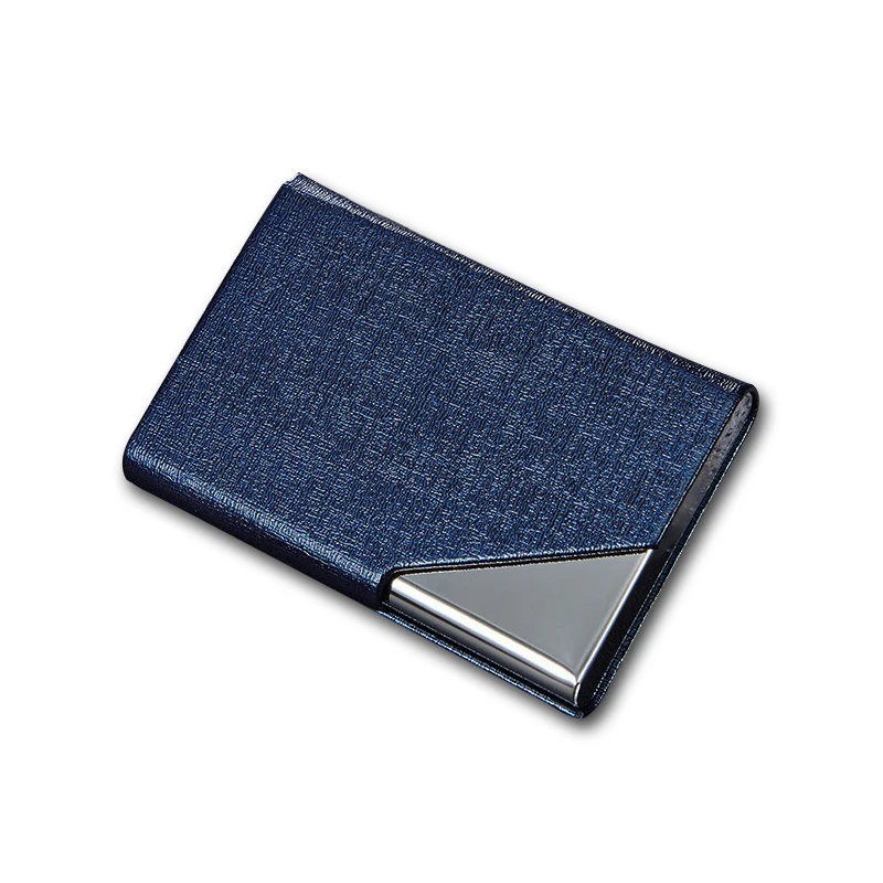 Бизнес ID RFID Блокировка Кредитная карта держатель для мужчин модный бренд Металл