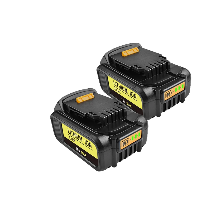 Сменный аккумулятор bonacell 2 шт. 4000 ма/ч 18 в для Dewalt DCB200 DCB181