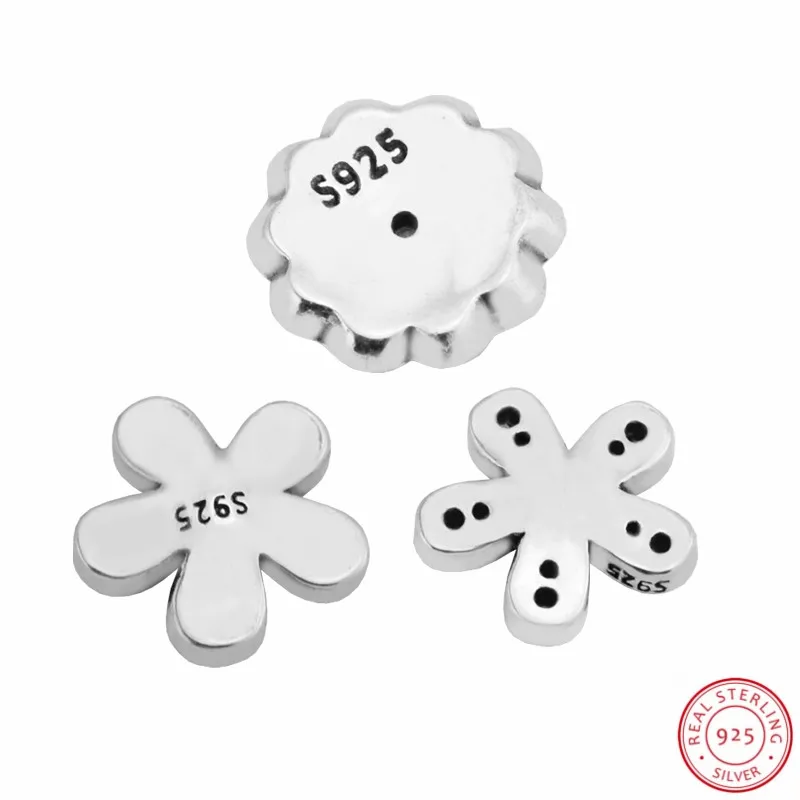Поэтические маленькие бусины из стерлингового серебра 925 пробы DIY Fit Pandora
