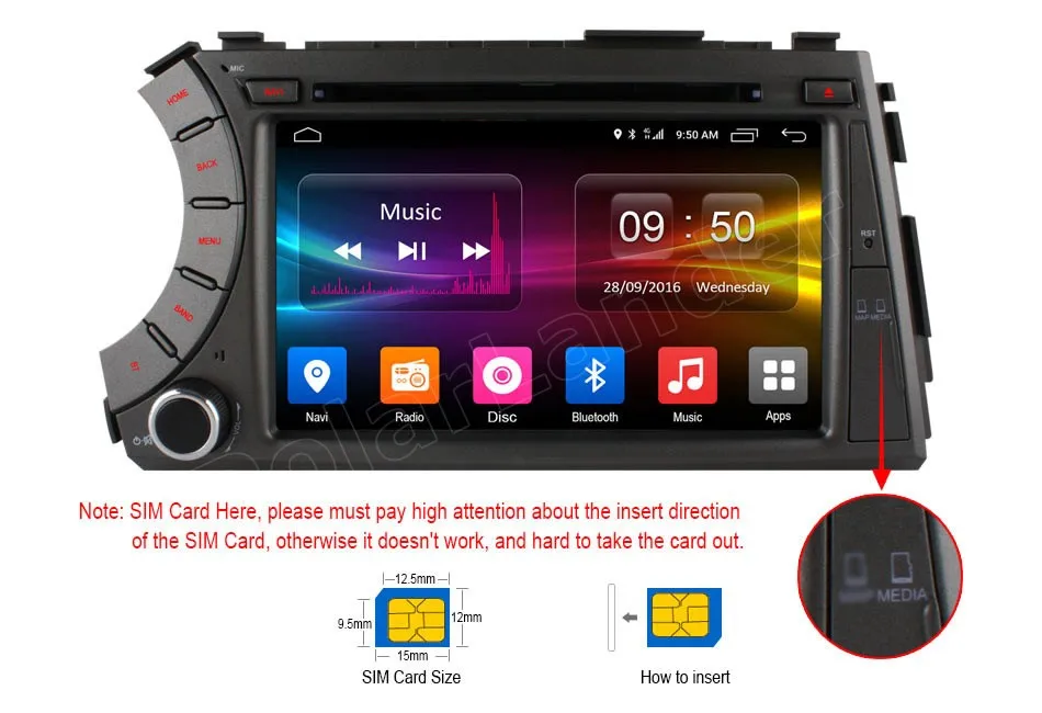 Автомобильный DVD GPS навигация 2 DIN 7 дюймов стерео радио Bluetooth плеер для ss/angyong Ky/ron
