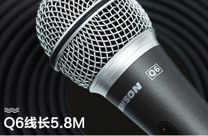 SAMSON Q8X/SAMSON Q6 динамический микрофон для вокального выступления