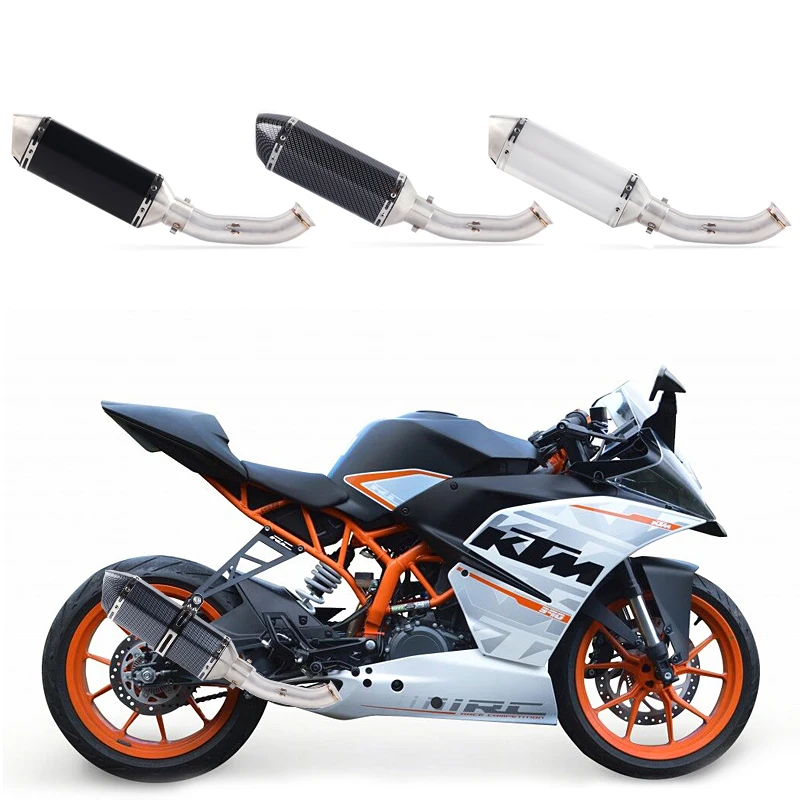 Полный цикл выхлопной глушитель трубы Системы Слипоны для DUKE 200 250 RC 390 RC390 2017 2018
