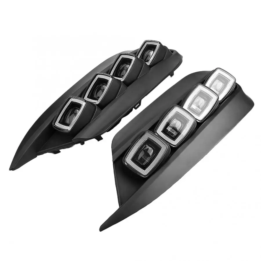 1 пара автомобилей 3 цвета светодиодный светильник дневного света для Honda Civic 2017 2018