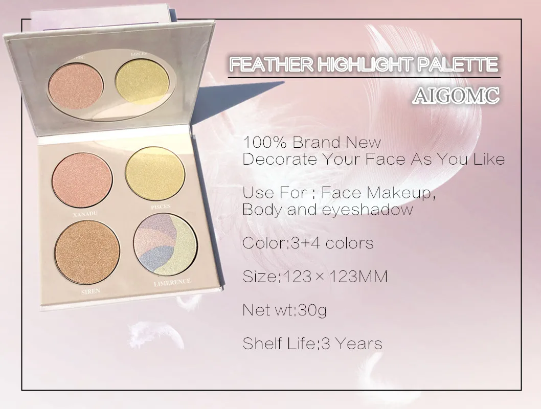 Хамелеон хайлайтер пудра палитра Shimmer And Shine Illuminator макияж бронзаторы изюминка база для лица Glow Kit