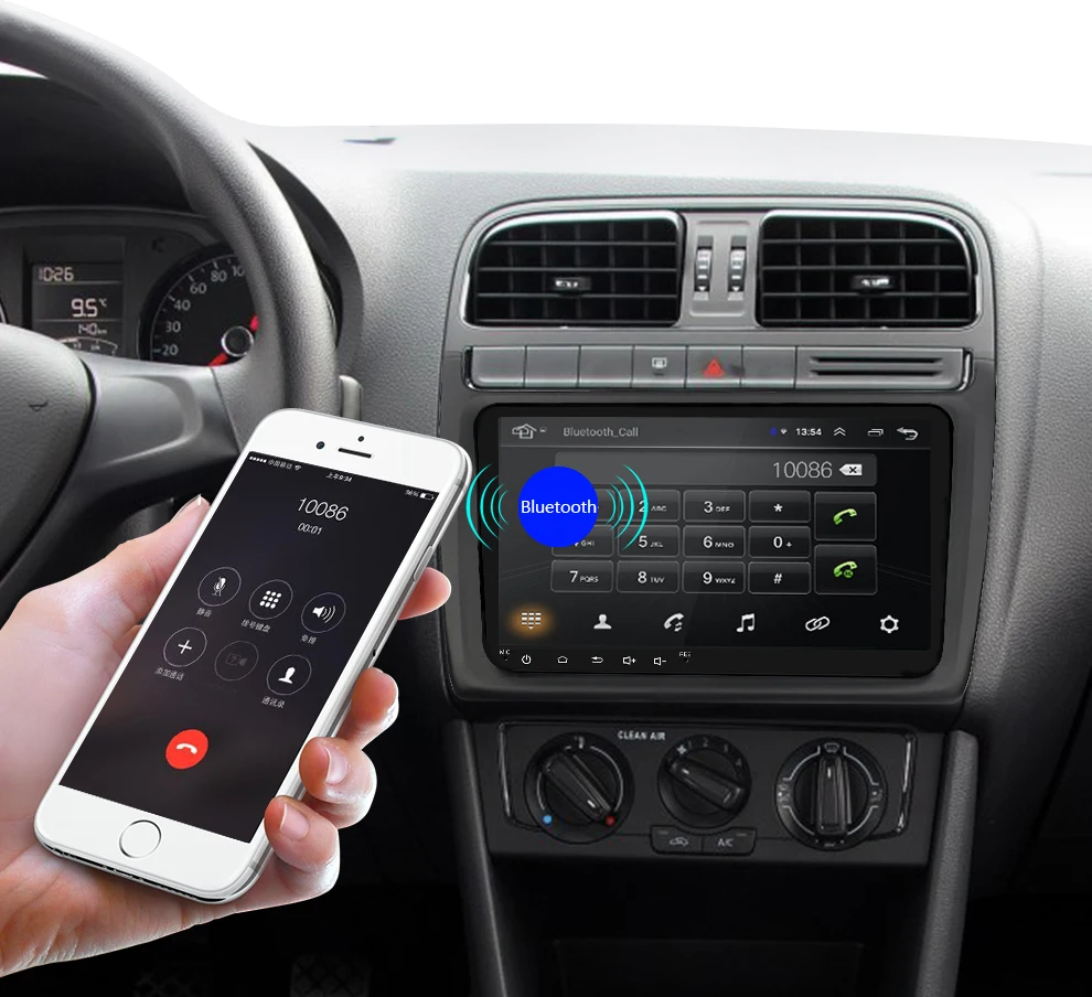 2 Din Android 8,1 Автомобильный мультимедийный для Amarok волксаген VW Passat B6 golf 56 Skoda Octavia 2 Superb 2 Seat Leon Navigation 2+ 16G