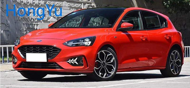 Для Ford Focus ST LINE 2018 2020 белый синий и желтый Сигналы поворота автомобильные ДХО 12 В