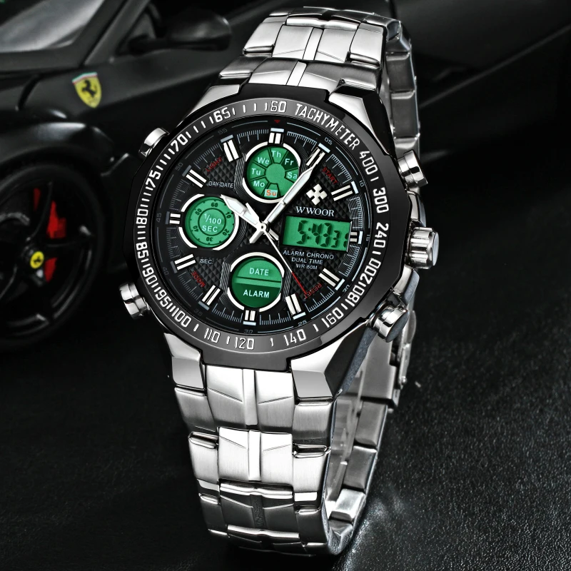 Новинка 2017 роскошные Брендовые мужские армейские военные часы кварцевые