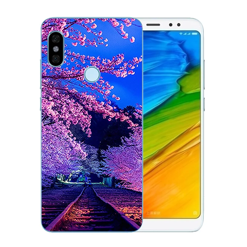 Phone Case For Xiaomi Redmi Note 5 Pro Back Cover Animal Pattern Skin Transparent Capa |