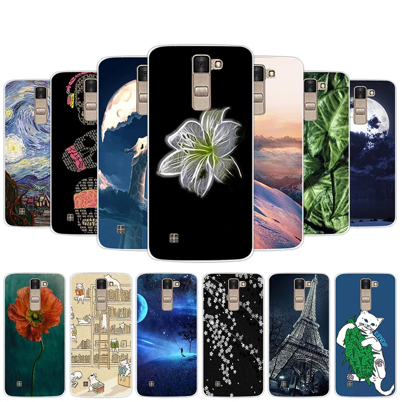 Защитный чехол для телефона прозрачный силиконовый кокосовый LG K8 5 0 дюйма Lte K350