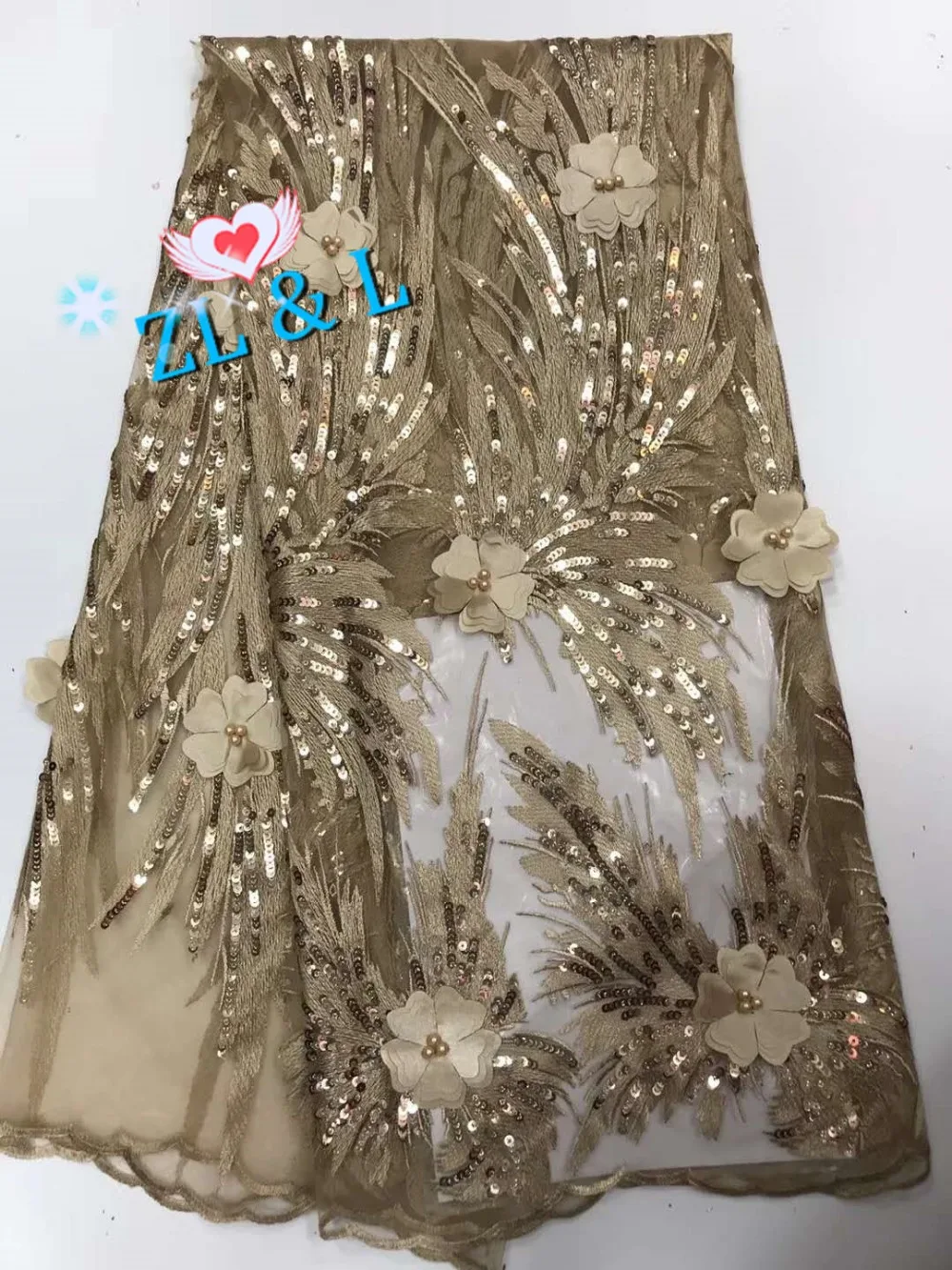 Новое жаккардовое платье из тюля с блестками и бусинами | Дом сад