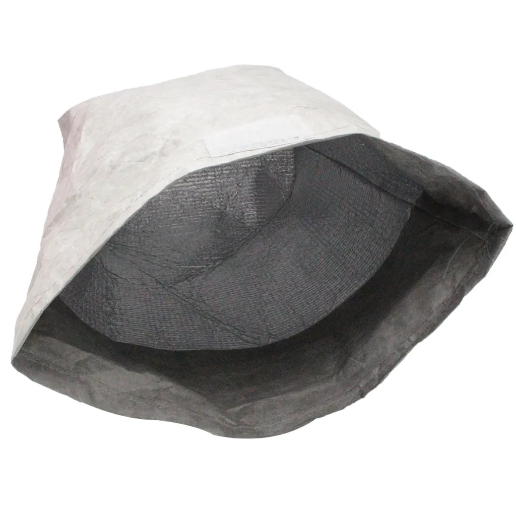 Kraft paper lunch bag environmental protection can dissolve DuPont aluminum film box insulation Reusable 4.22 | Дом и сад