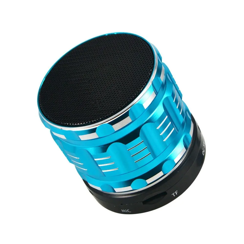Портативный мини супер бас стерео Bluetooth колонки металлический беспроводной