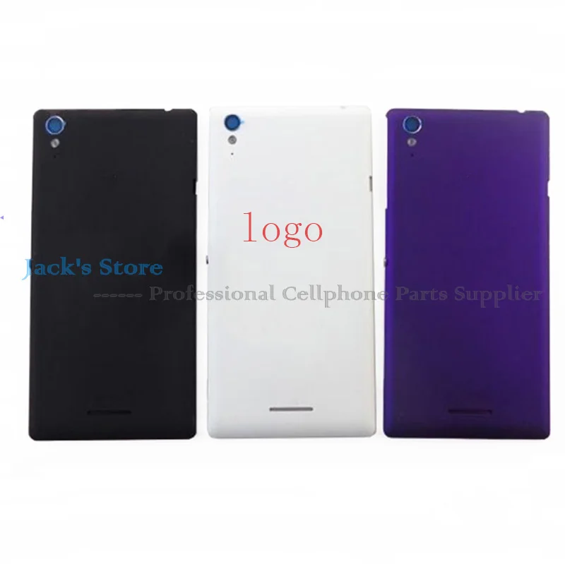 Оригинальная крышка батареи для sony Xperia T3 D5102 D5103 D5106 задняя батарейного отсека + NFC